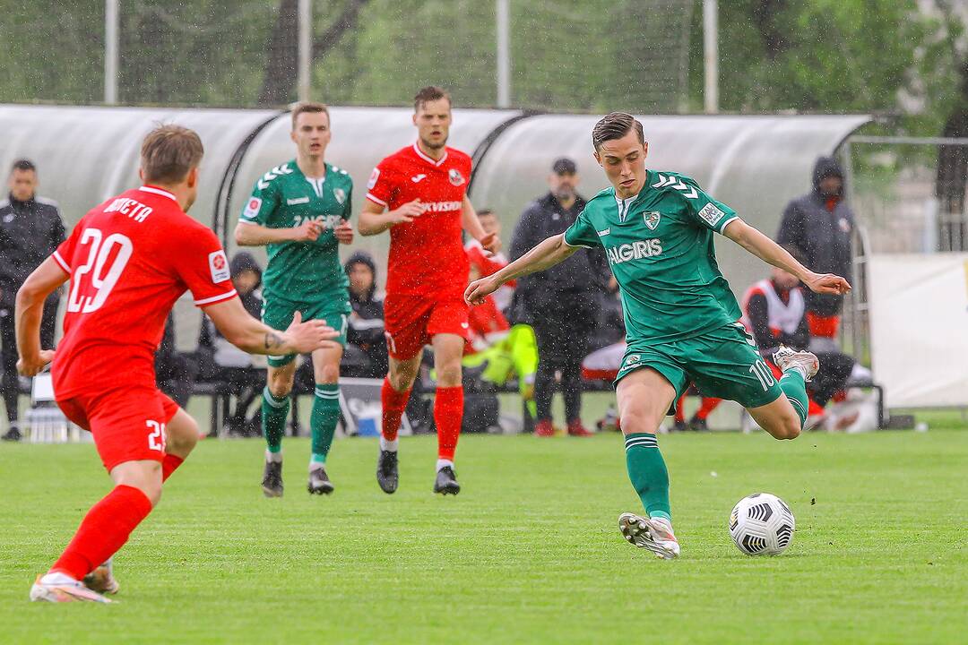 A lyga: Kauno Žalgiris“ – „Sūduva“ 1:0