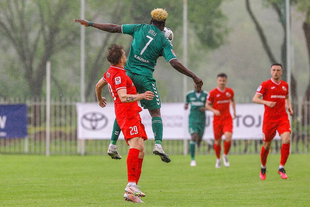 A lyga: Kauno Žalgiris“ – „Sūduva“ 1:0