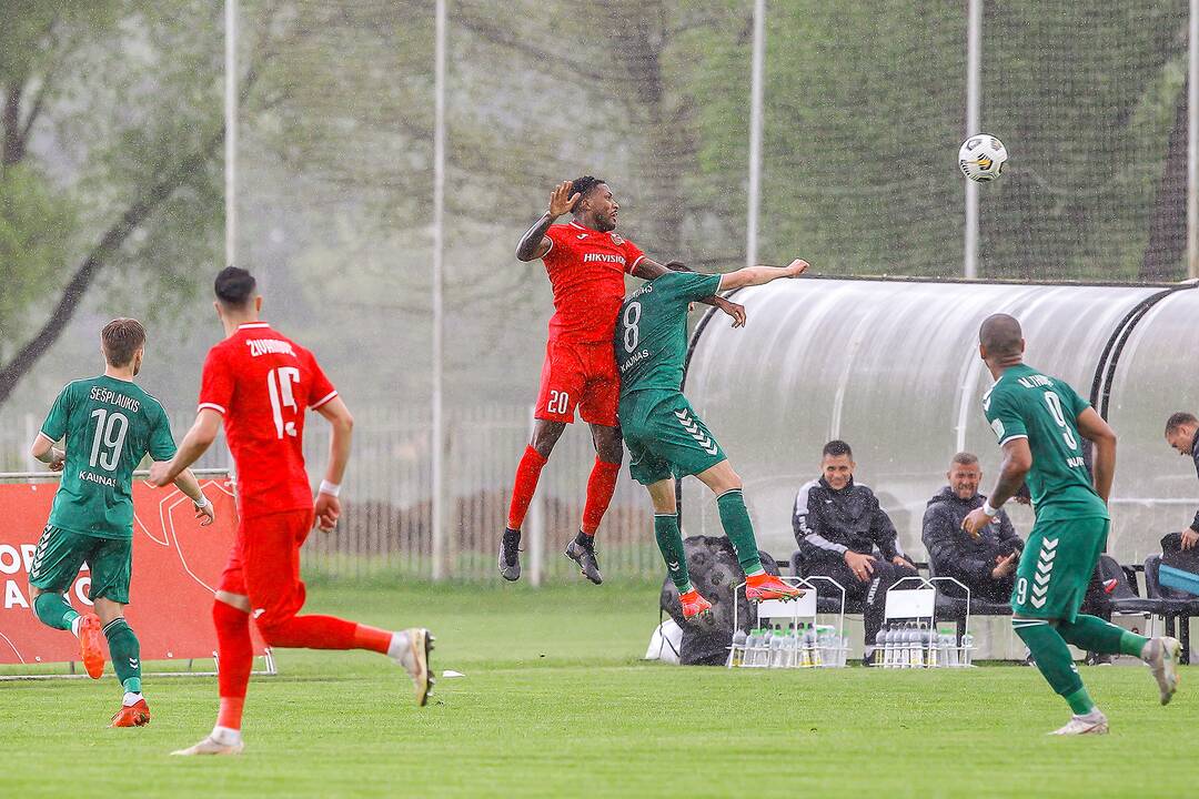 A lyga: Kauno Žalgiris“ – „Sūduva“ 1:0