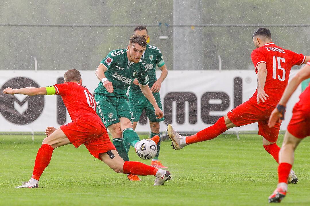 A lyga: Kauno Žalgiris“ – „Sūduva“ 1:0