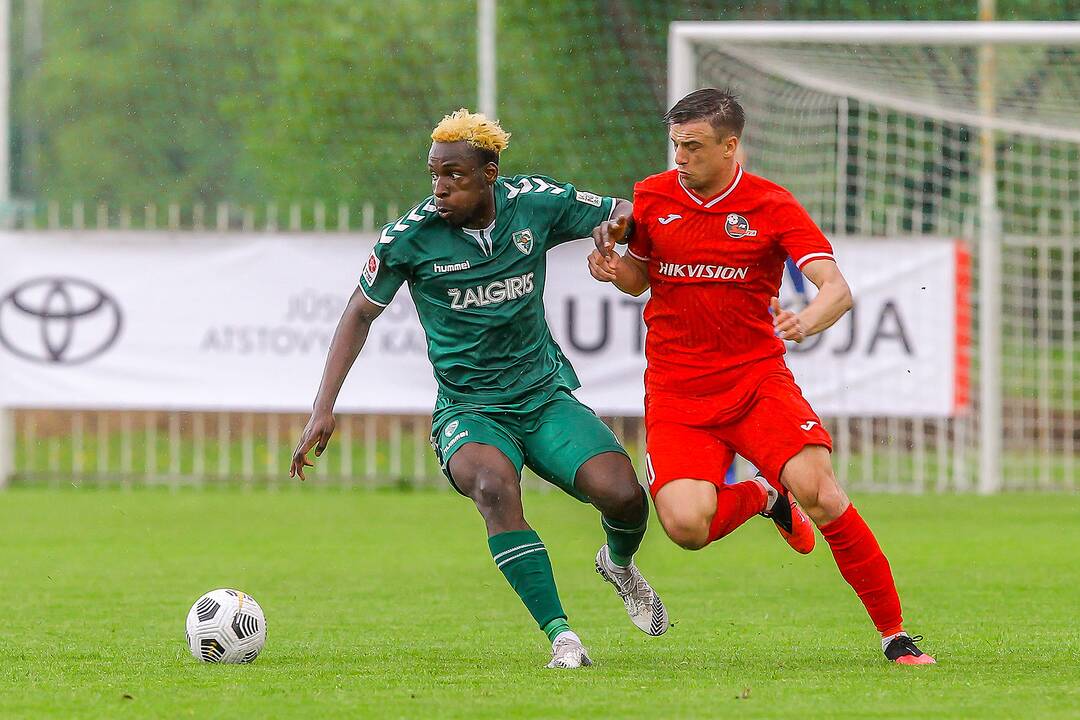 A lyga: Kauno Žalgiris“ – „Sūduva“ 1:0