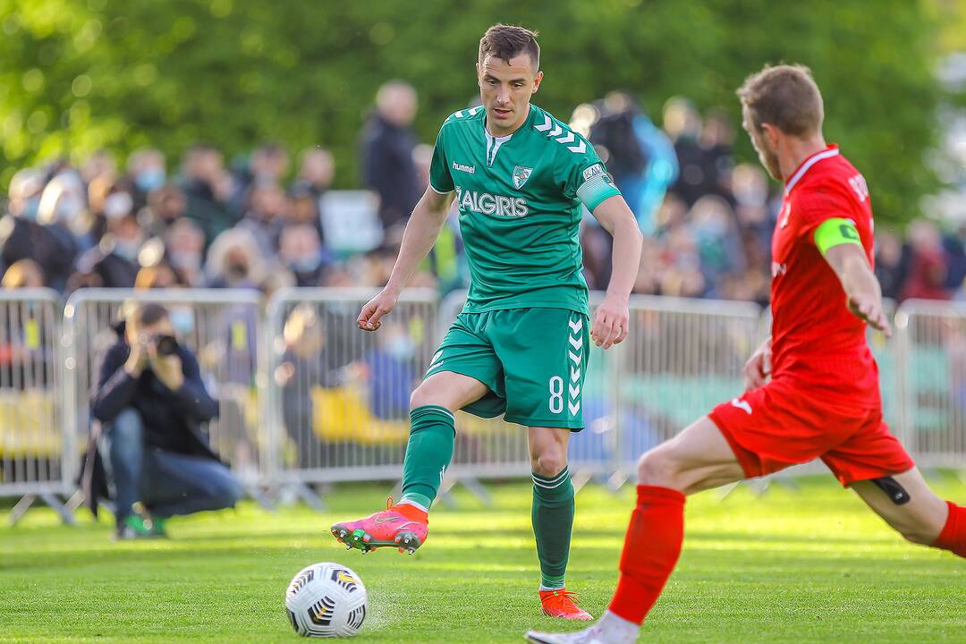 A lyga: Kauno Žalgiris“ – „Sūduva“ 1:0