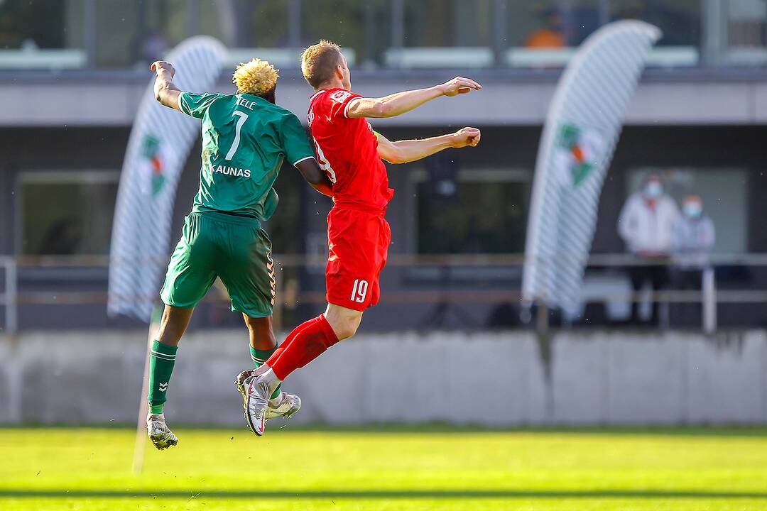 A lyga: Kauno Žalgiris“ – „Sūduva“ 1:0