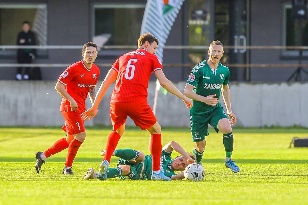 A lyga: Kauno Žalgiris“ – „Sūduva“ 1:0