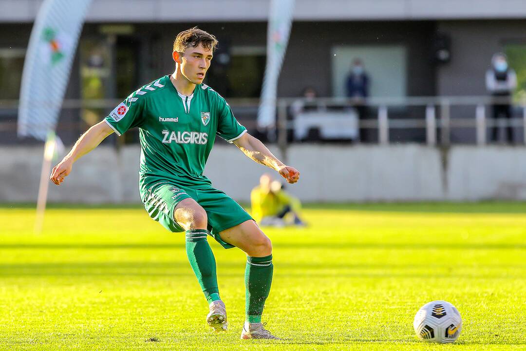 A lyga: Kauno Žalgiris“ – „Sūduva“ 1:0