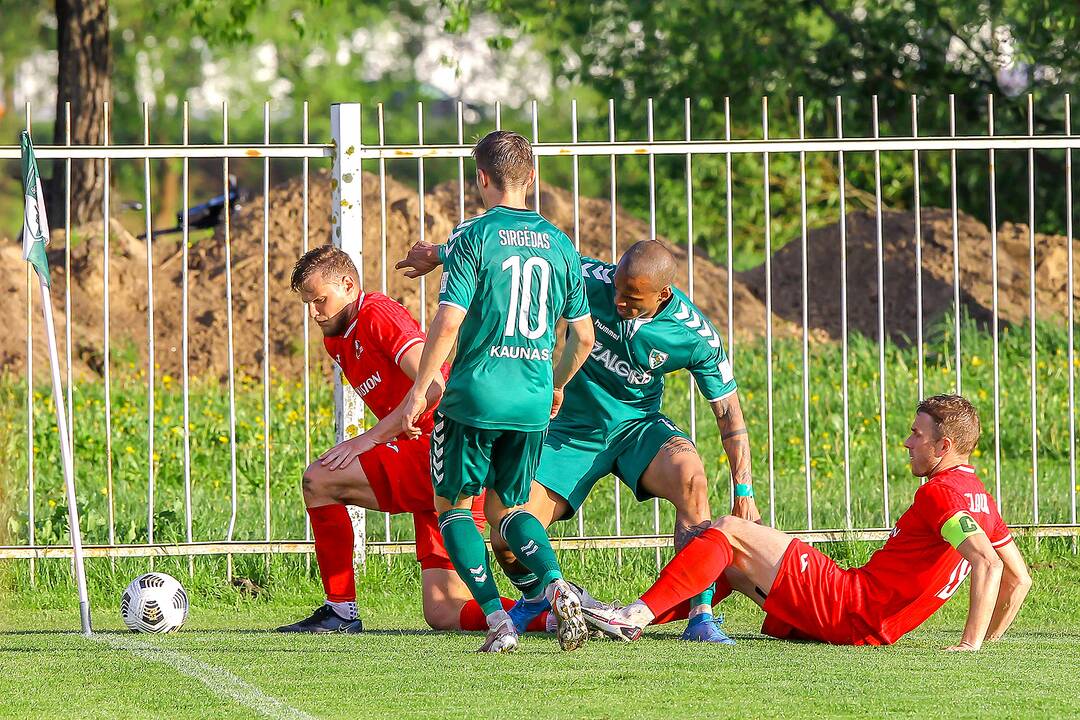 A lyga: Kauno Žalgiris“ – „Sūduva“ 1:0