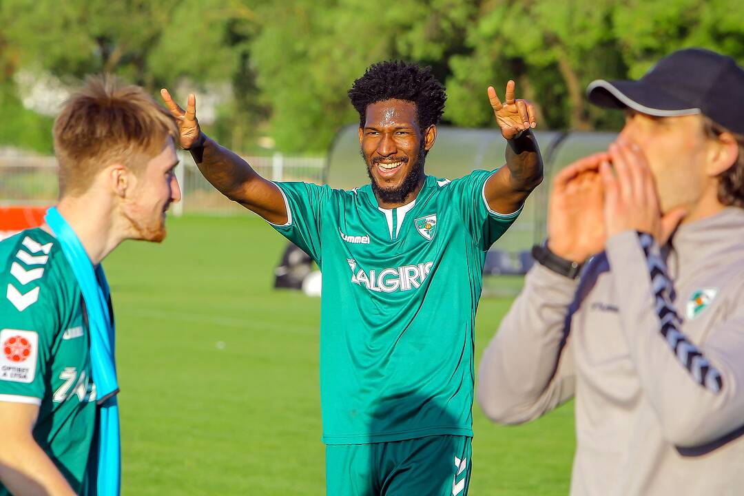 A lyga: Kauno Žalgiris“ – „Sūduva“ 1:0