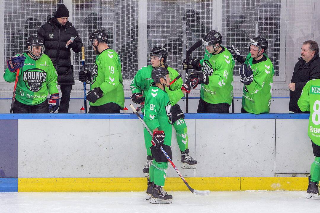 LLRČ: „Kaunas Hockey“ – „Geležinis vilkas“ 5:2
