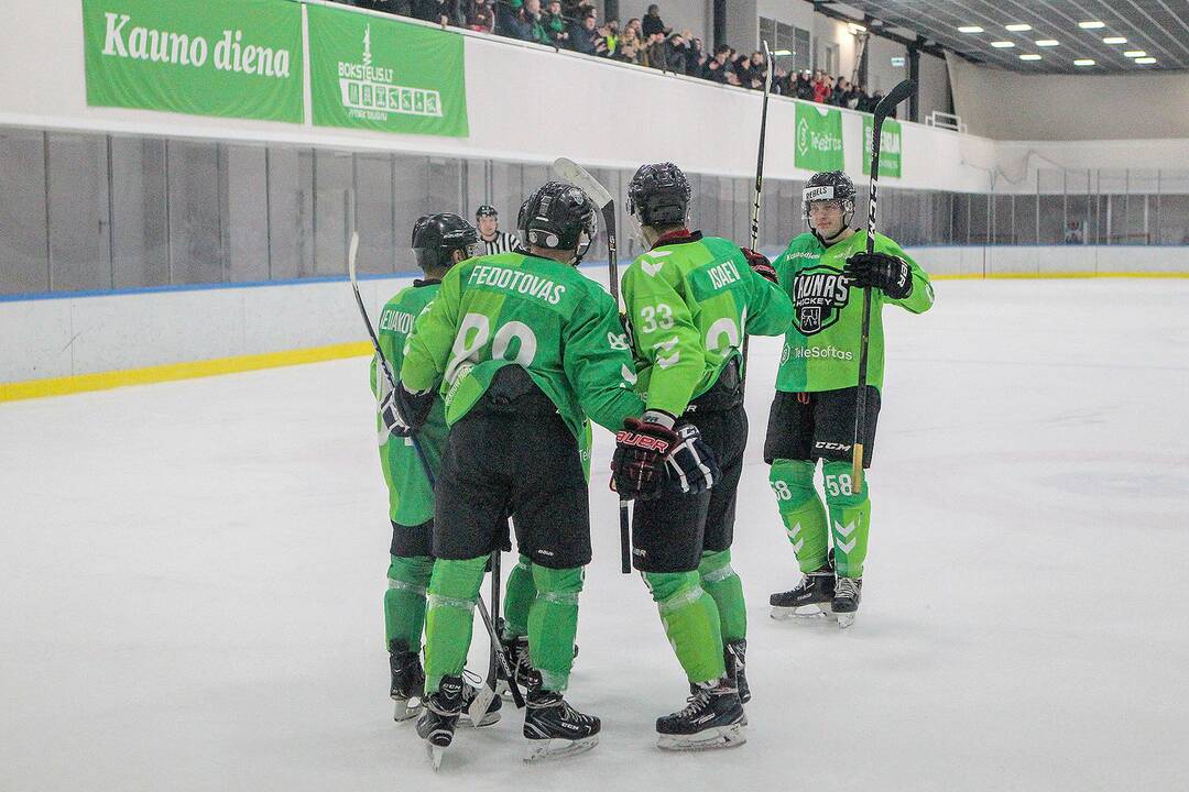 LLRČ: „Kaunas Hockey“ – „Geležinis vilkas“ 5:2