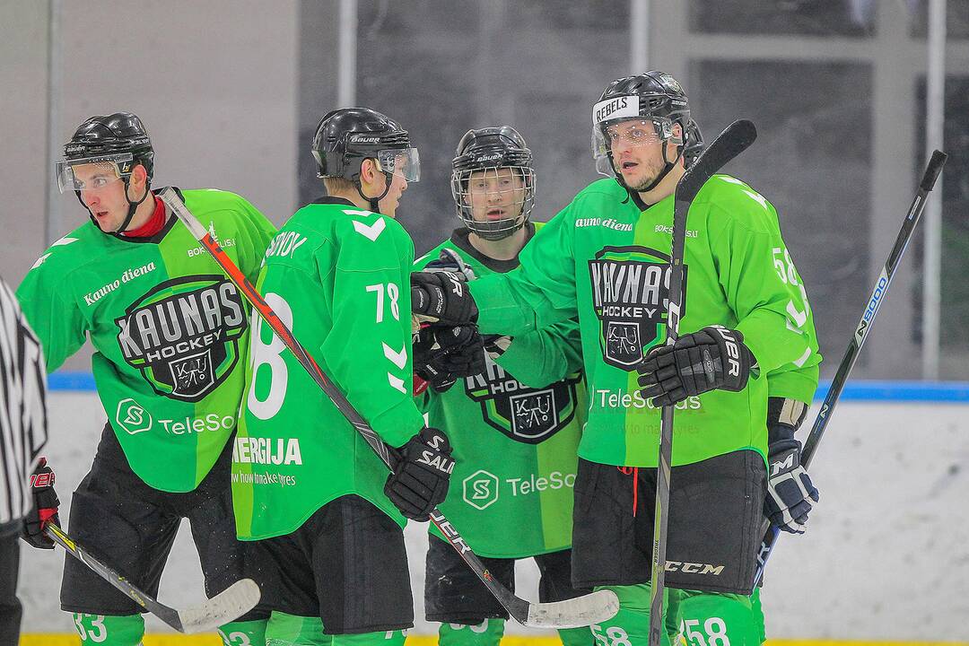LLRČ: „Kaunas Hockey“ – „Baltų ainiai-Klaipėda“ 8:4