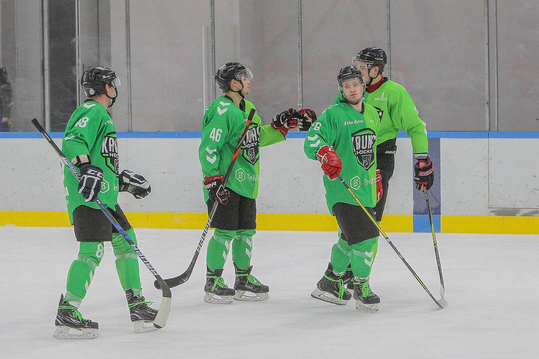 LLRČ: „Kaunas Hockey“ – „Baltų ainiai-Klaipėda“ 8:4