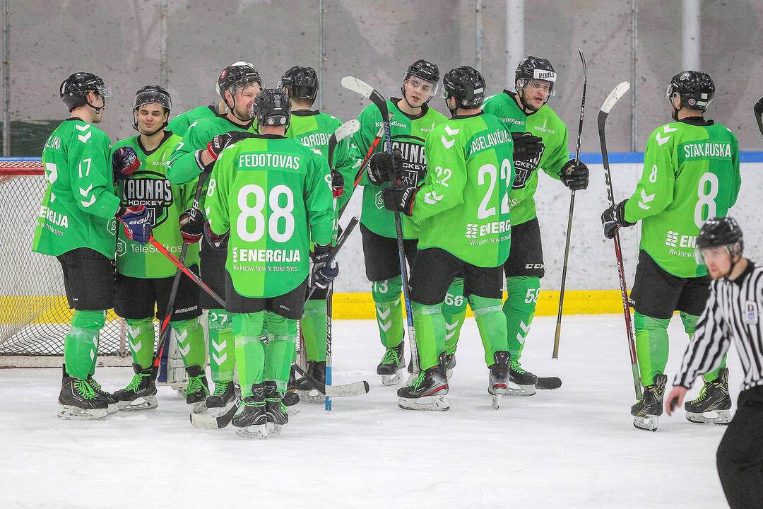 LLRČ: „Kaunas Hockey“ – „Baltų ainiai-Klaipėda“ 8:4