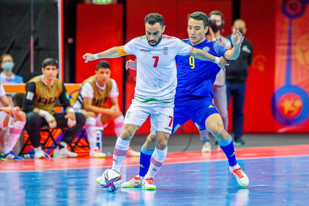 Iranas – Kazachstanas 2:3 | Futsalo PČ