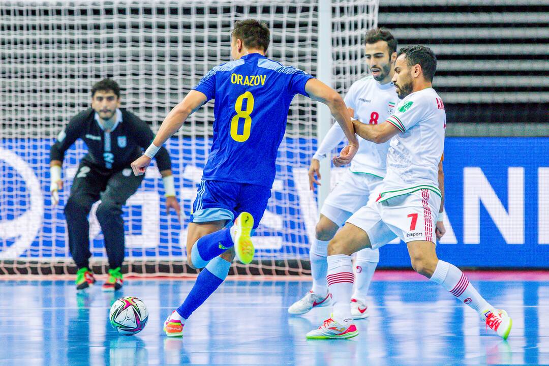 Iranas – Kazachstanas 2:3 | Futsalo PČ