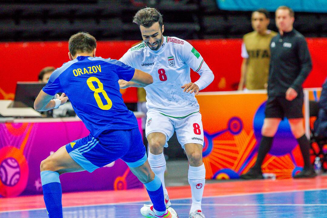 Iranas – Kazachstanas 2:3 | Futsalo PČ