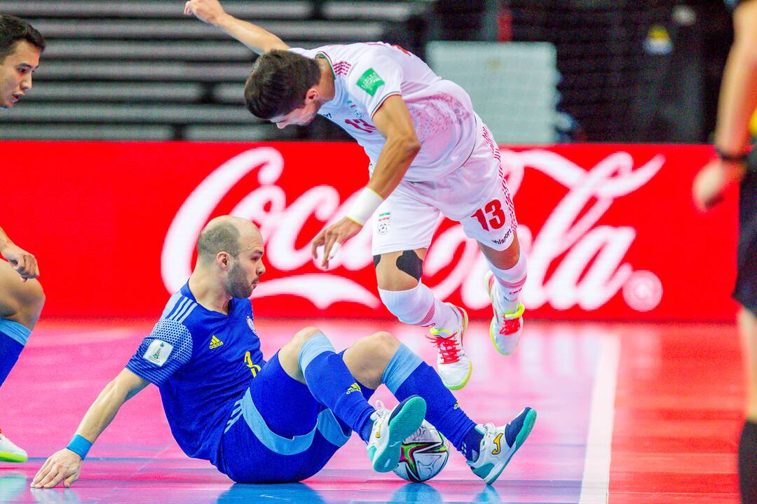 Iranas – Kazachstanas 2:3 | Futsalo PČ