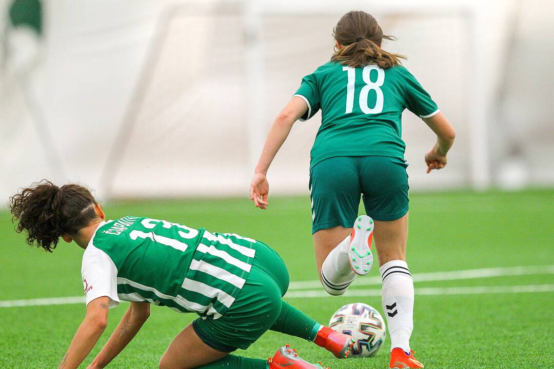 Moterų A lyga: „Kauno Žalgiris“ – Vilniaus „Žalgiris“ 0:6