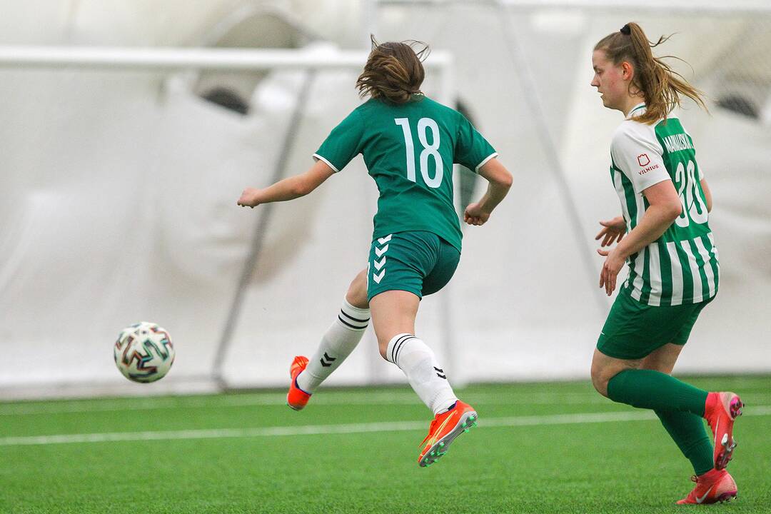 Moterų A lyga: „Kauno Žalgiris“ – Vilniaus „Žalgiris“ 0:6