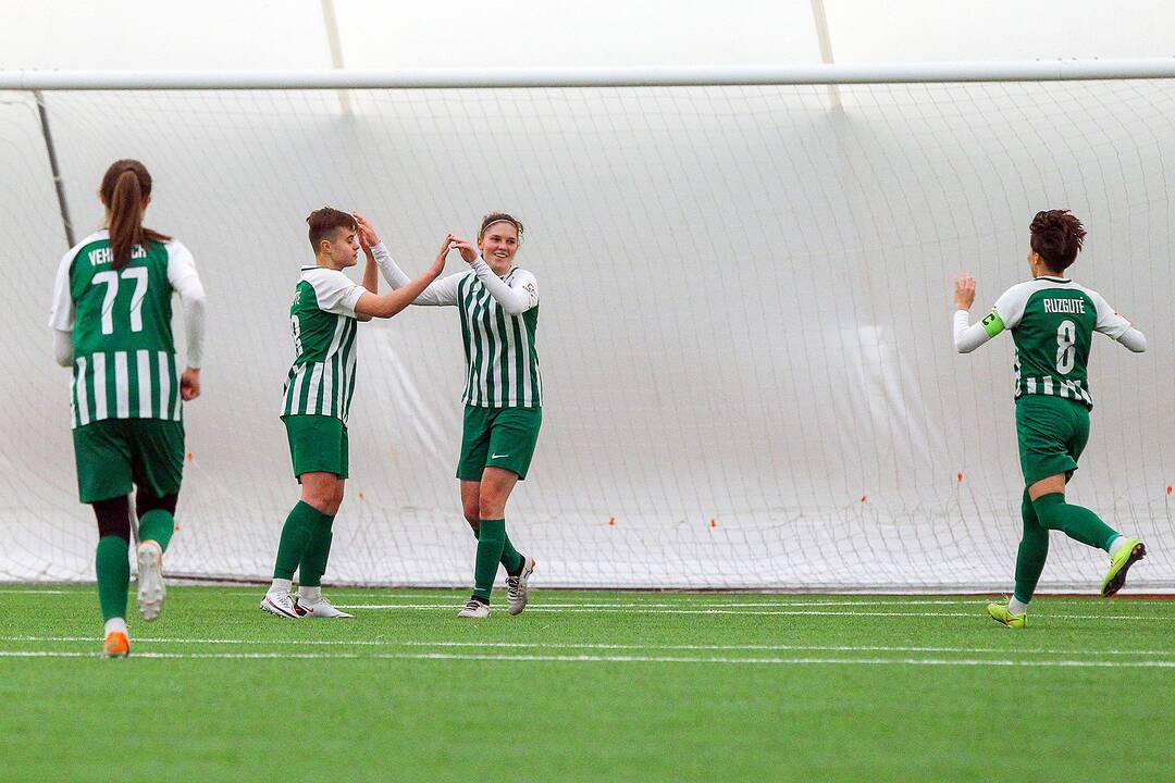 Moterų A lyga: „Kauno Žalgiris“ – Vilniaus „Žalgiris“ 0:6
