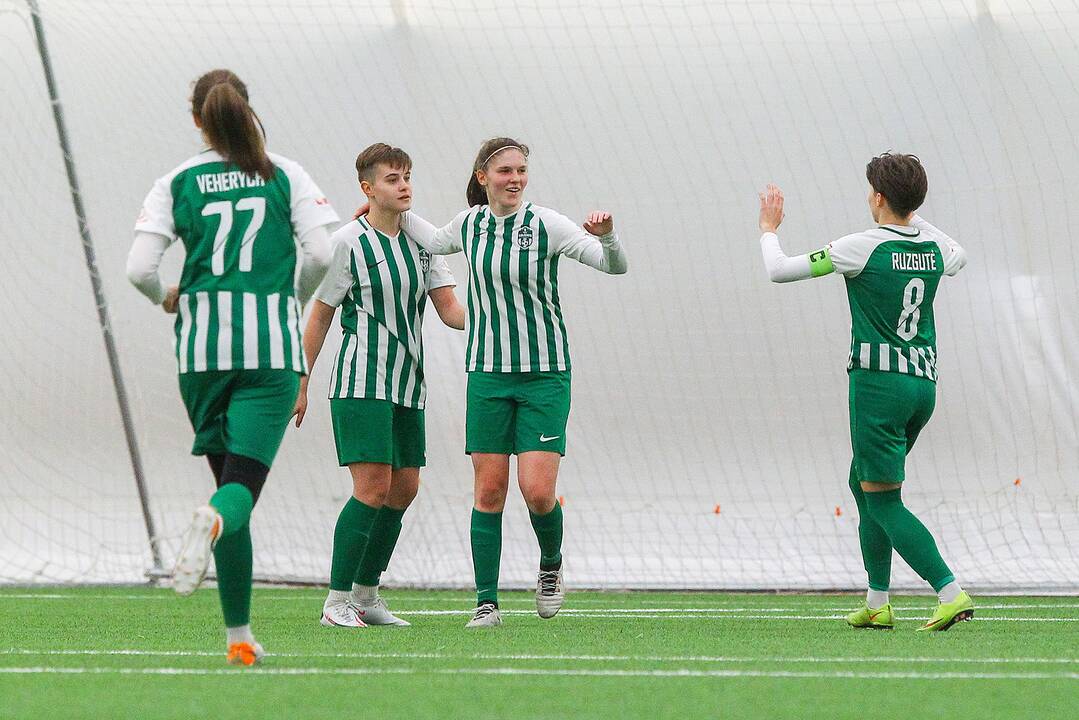 Moterų A lyga: „Kauno Žalgiris“ – Vilniaus „Žalgiris“ 0:6