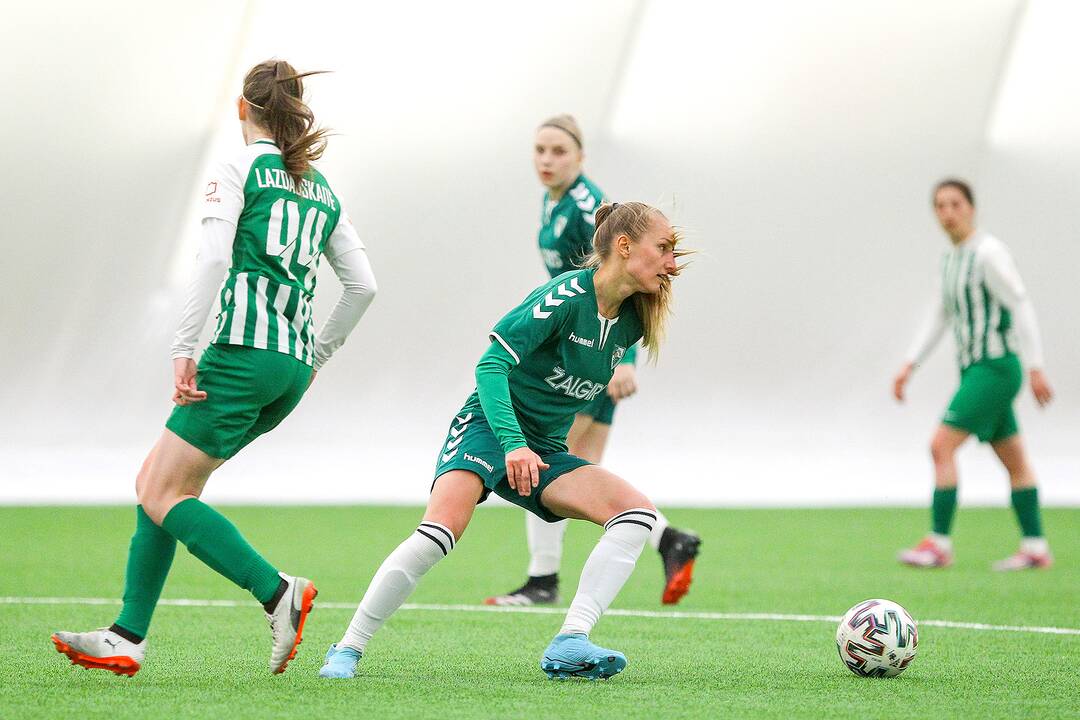 Moterų A lyga: „Kauno Žalgiris“ – Vilniaus „Žalgiris“ 0:6