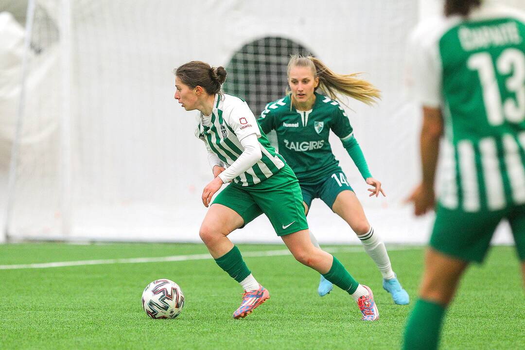 Moterų A lyga: „Kauno Žalgiris“ – Vilniaus „Žalgiris“ 0:6