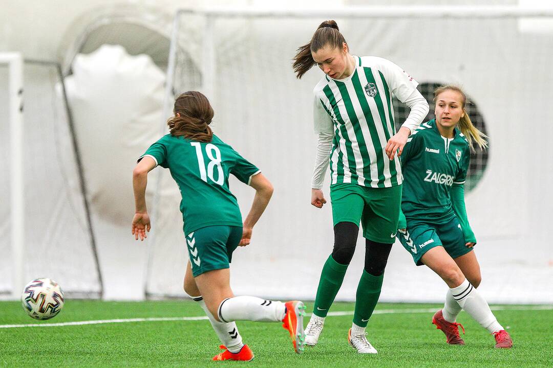 Moterų A lyga: „Kauno Žalgiris“ – Vilniaus „Žalgiris“ 0:6