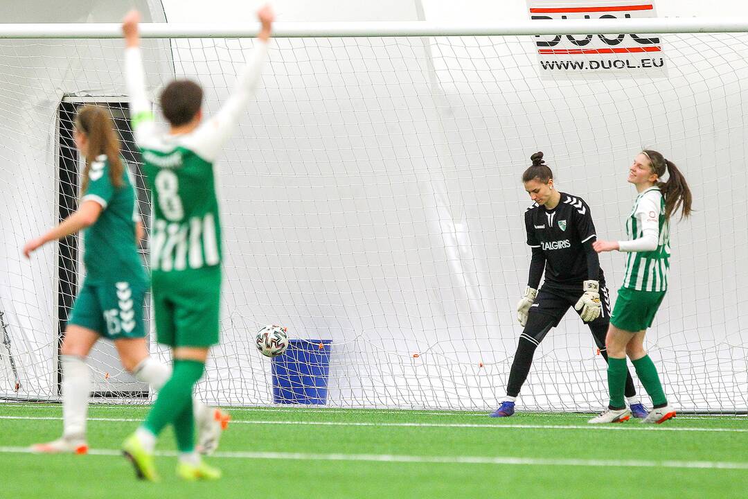 Moterų A lyga: „Kauno Žalgiris“ – Vilniaus „Žalgiris“ 0:6