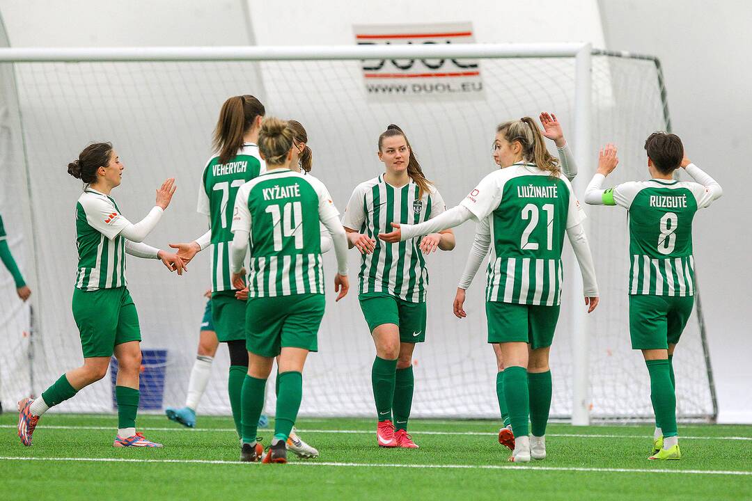 Moterų A lyga: „Kauno Žalgiris“ – Vilniaus „Žalgiris“ 0:6