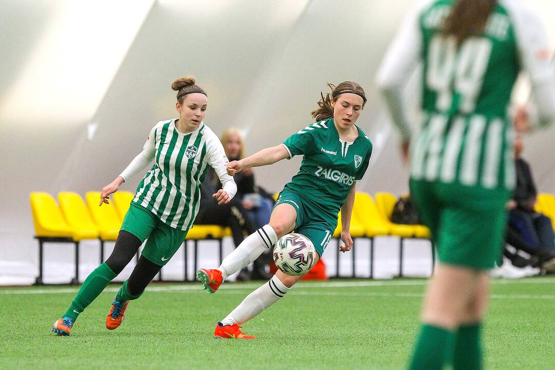 Moterų A lyga: „Kauno Žalgiris“ – Vilniaus „Žalgiris“ 0:6