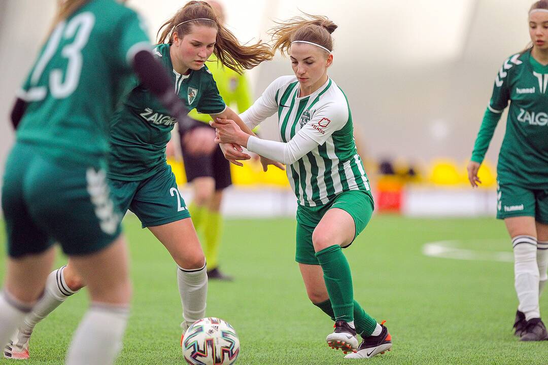 Moterų A lyga: „Kauno Žalgiris“ – Vilniaus „Žalgiris“ 0:6
