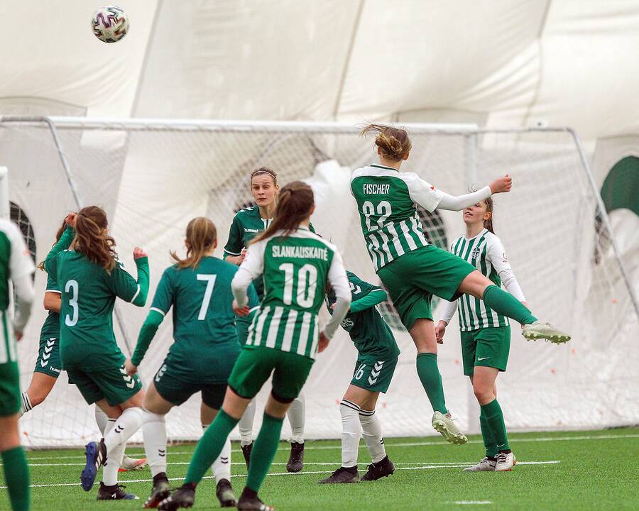 Moterų A lyga: „Kauno Žalgiris“ – Vilniaus „Žalgiris“ 0:6