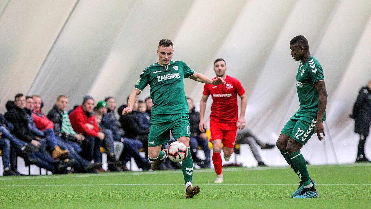 Futbolo kontrolinės: „K. Žalgiris“ – „Sūduva“ 0:0