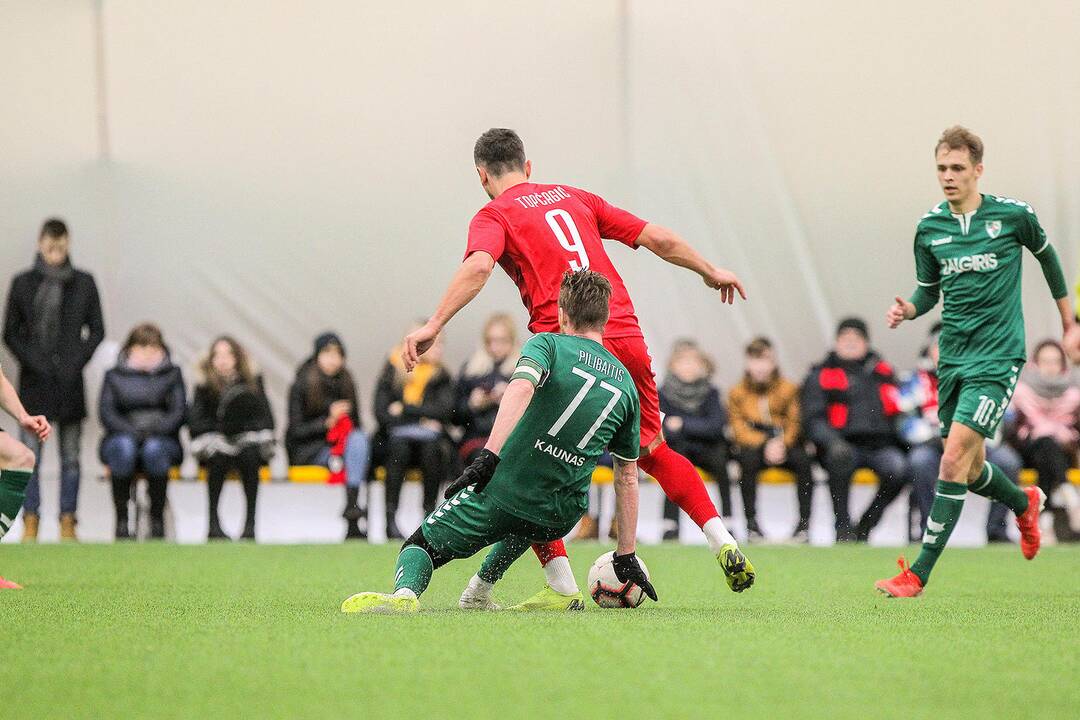 Futbolo kontrolinės: „K. Žalgiris“ – „Sūduva“ 0:0
