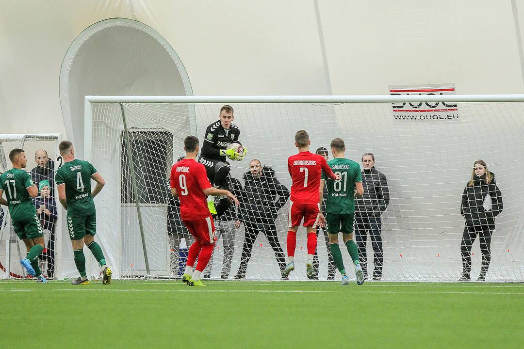 Futbolo kontrolinės: „K. Žalgiris“ – „Sūduva“ 0:0