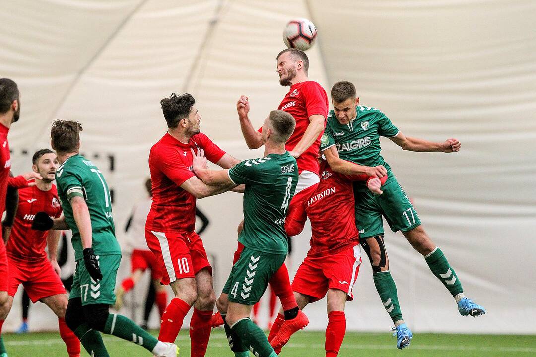 Futbolo kontrolinės: „K. Žalgiris“ – „Sūduva“ 0:0