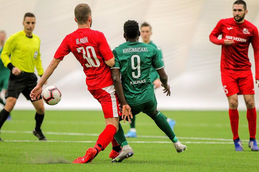Futbolo kontrolinės: „K. Žalgiris“ – „Sūduva“ 0:0