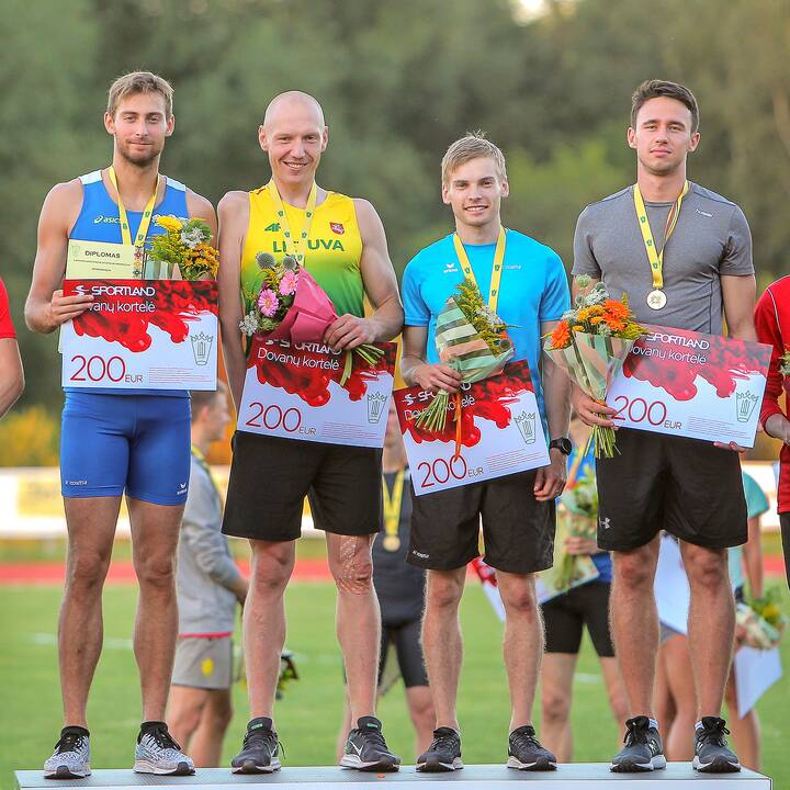Lengvoji atletika. Lietuvos čempionatas. 1 diena