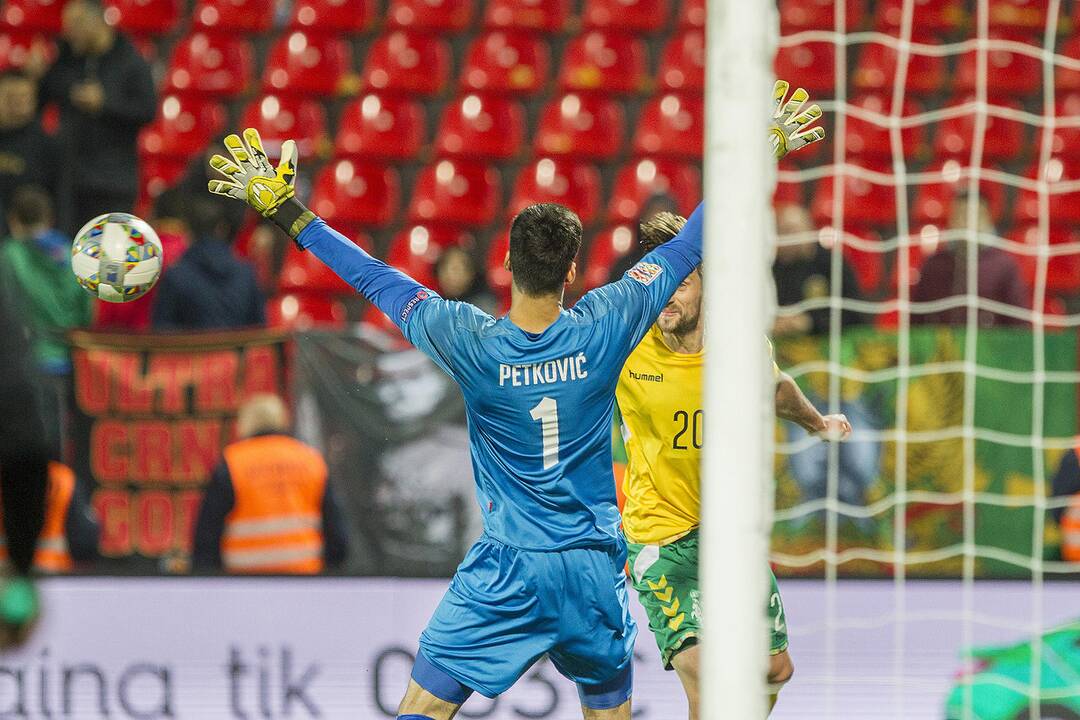Tautų lyga: Lietuva – Juodkalnija 1:4