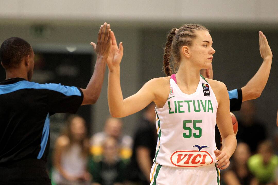 Lietuva – Latvija 41:56. Merginų U16 EČ