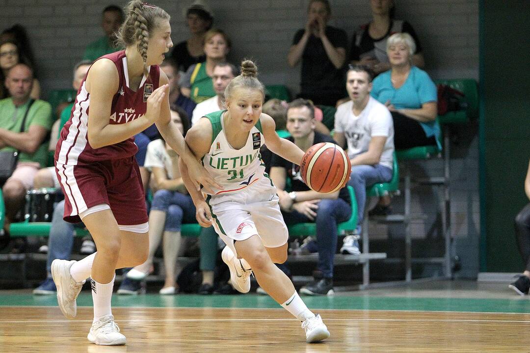 Lietuva – Latvija 41:56. Merginų U16 EČ