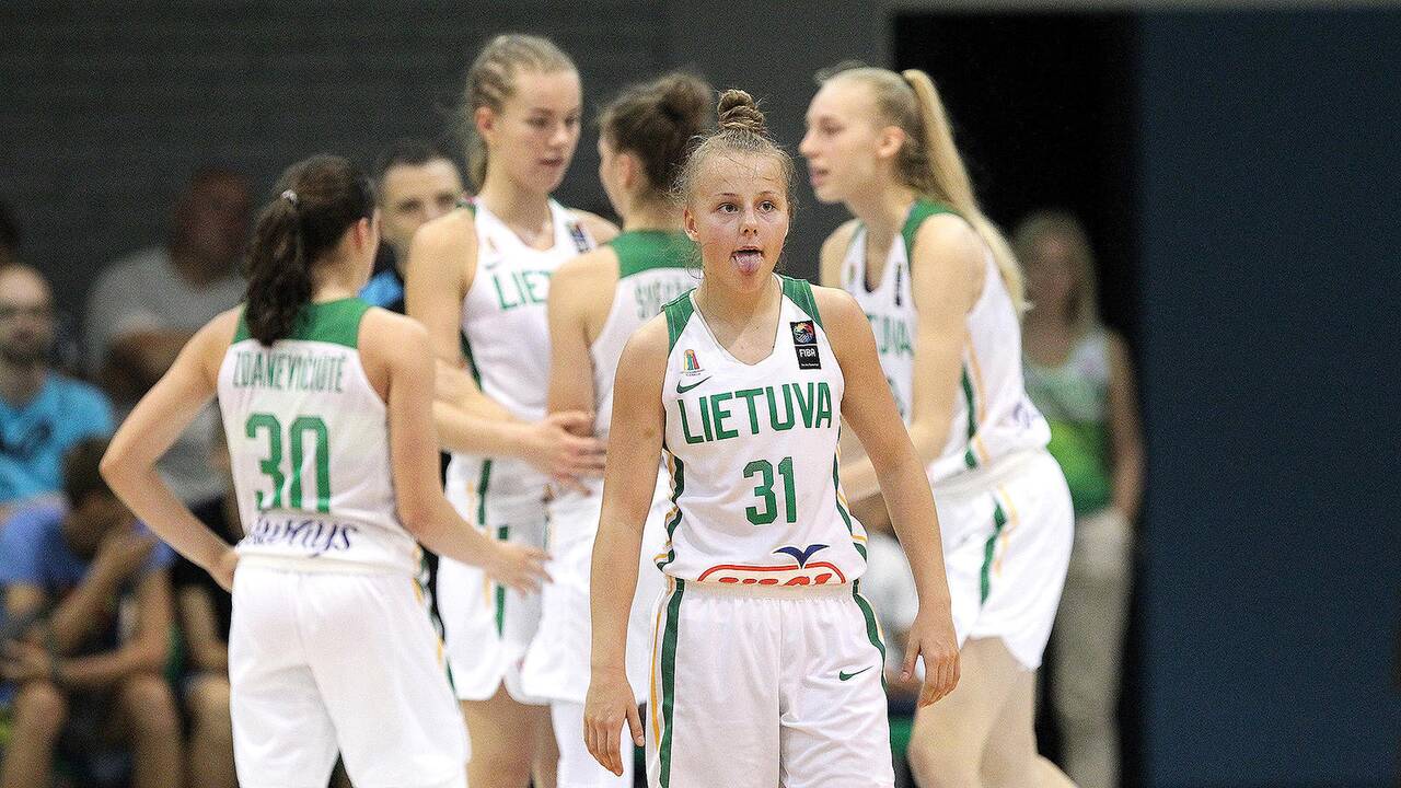 Lietuva – Latvija 41:56. Merginų U16 EČ