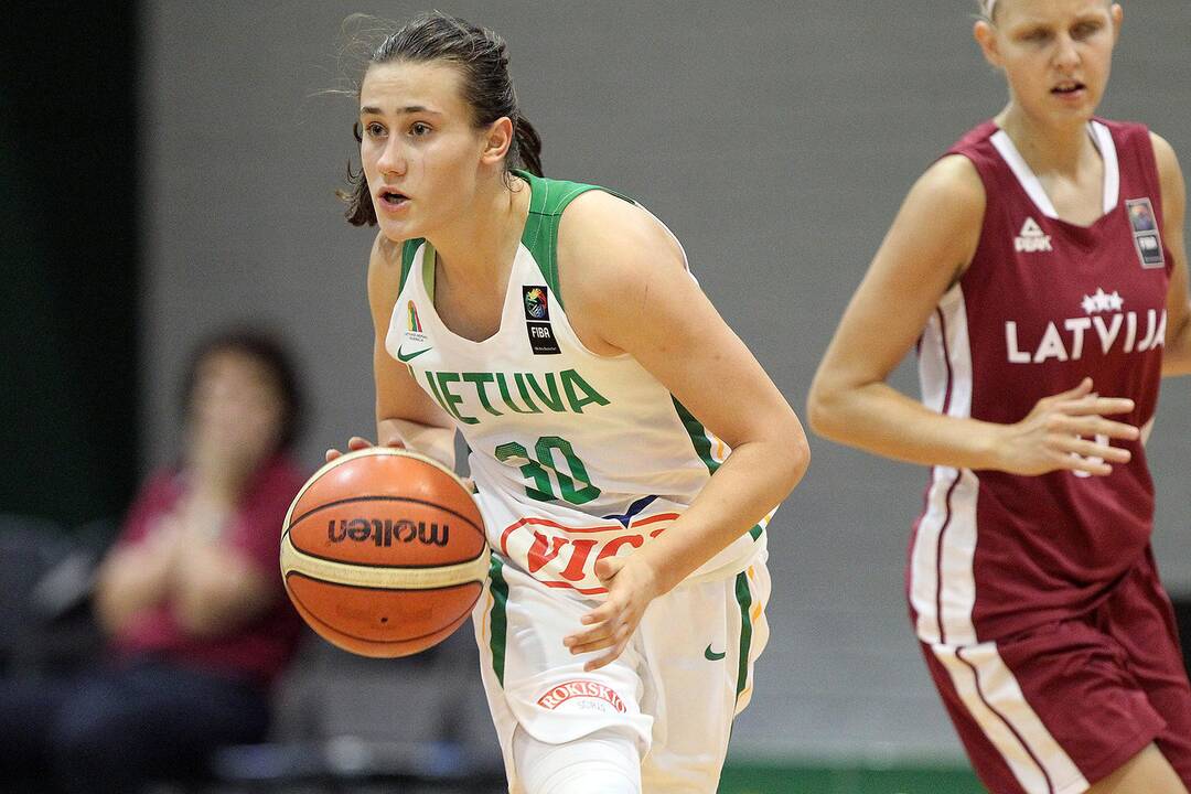 Lietuva – Latvija 41:56. Merginų U16 EČ