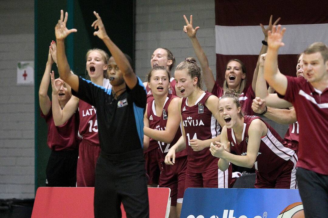Lietuva – Latvija 41:56. Merginų U16 EČ
