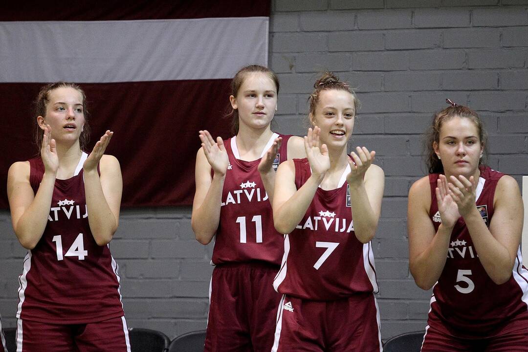 Lietuva – Latvija 41:56. Merginų U16 EČ