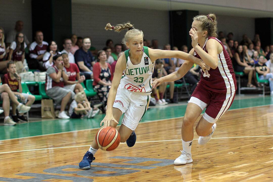 Lietuva – Latvija 41:56. Merginų U16 EČ