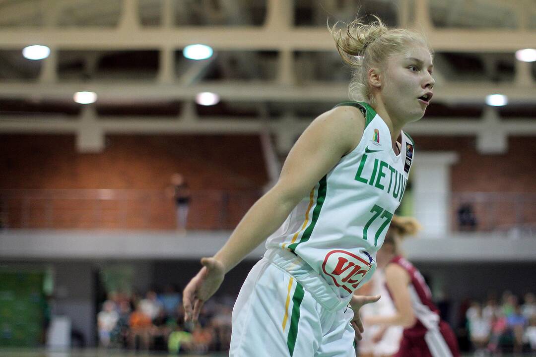 Lietuva – Latvija 41:56. Merginų U16 EČ