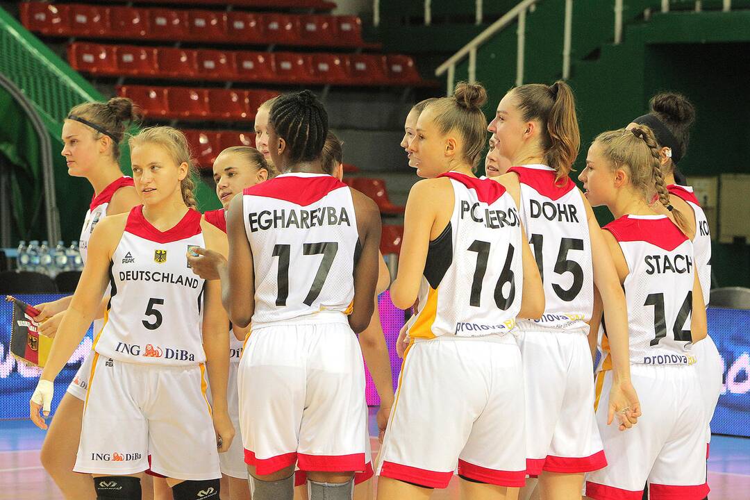 Lietuva – Vokietija 51:58. Merginų U16 EČ