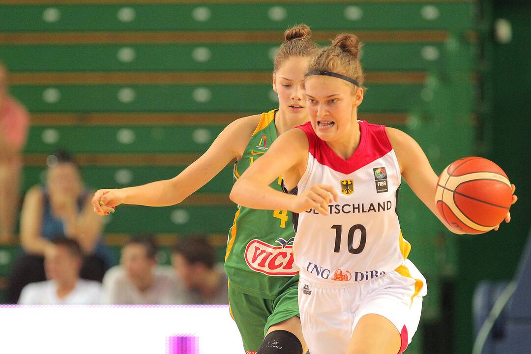 Lietuva – Vokietija 51:58. Merginų U16 EČ