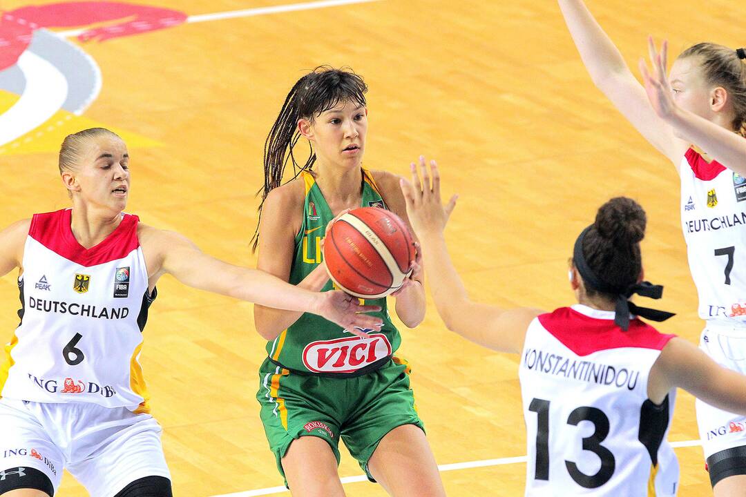 Lietuva – Vokietija 51:58. Merginų U16 EČ